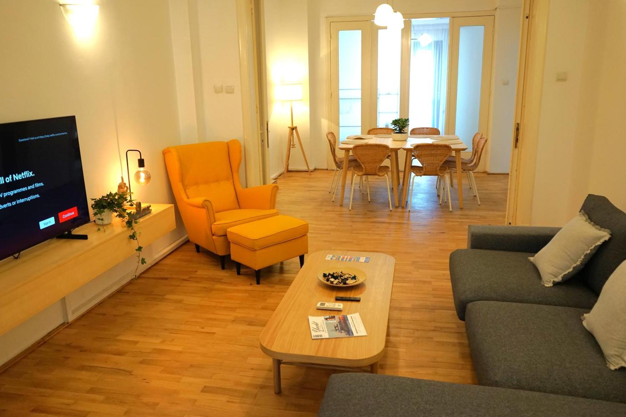 Spacious 3Br, 2Bt With 5 Balconies 布加勒斯特 外观 照片